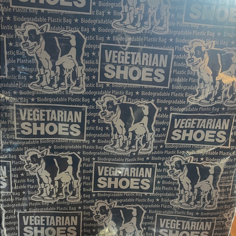 Vegetarian Shoes 10 eye boots. Men’s 14